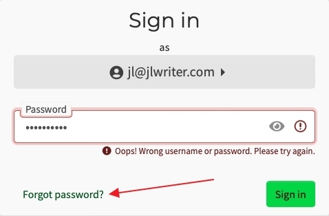 I forgot my username or password. What do I do? – Frequently Asked Questions